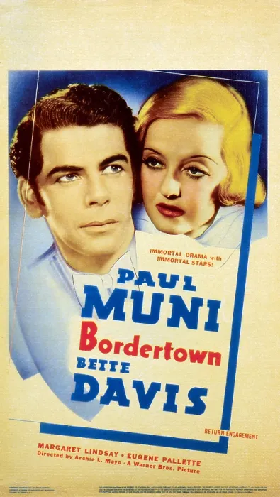 Framed Print : BORDERTOWN, US poster art, from left: Paul Muni, Bette Davis, 1935 Framed Print : BORDERTOWN, US poster art, from left: Paul Muni, Bette Davis, 1935