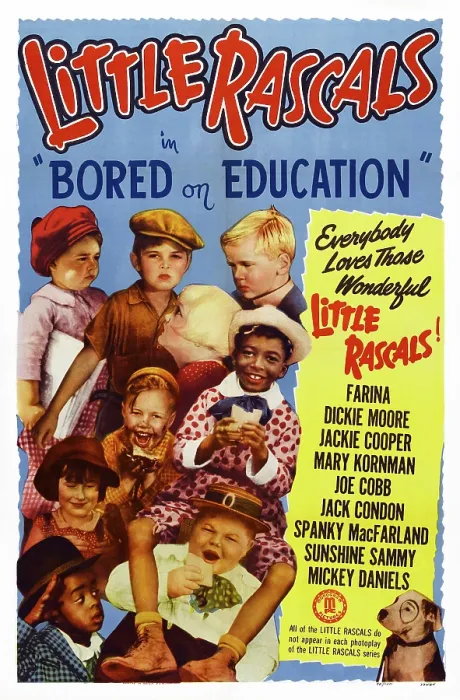 Framed Print : BORED OF EDUCATION, US poster, top from left: Spanky McFarland, Dickie Moore, Shirley Jean Rickert, Jackie Cooper, center from left: Mary Ann Jackson Framed Print : BORED OF EDUCATION, US poster, top from left: Spanky McFarland, Dickie Moore, Shirley Jean Rickert, Jackie Cooper, center from left: Mary Ann Jackson