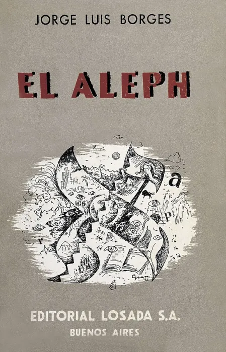 Framed Print : BORGES, Jorge Luis (1899-1986). 'The Aleph'. Losada publishing house (1952). AISA / Everett Collection**US SALES ONLY** Framed Print : BORGES, Jorge Luis (1899-1986). 'The Aleph'. Losada publishing house (1952). AISA / Everett Collection**US SALES ONLY**
