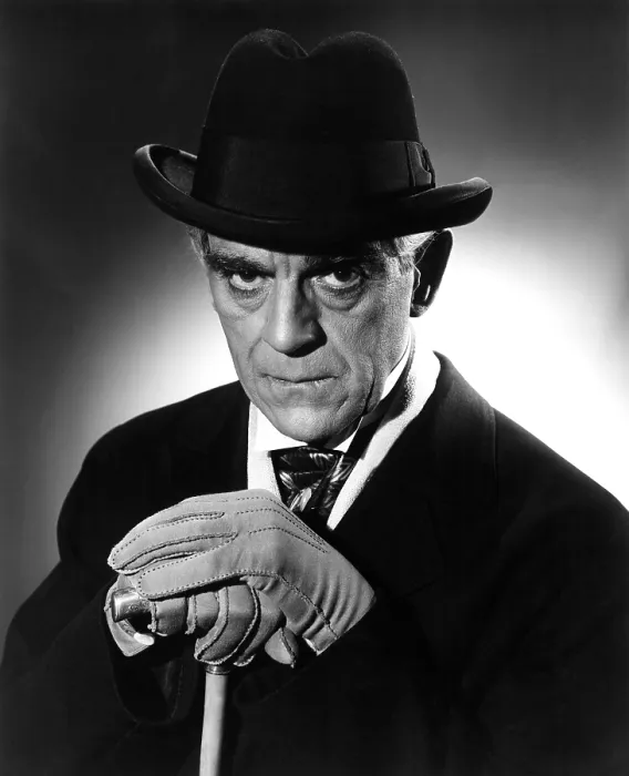 Framed Print : Boris Karloff, 1947