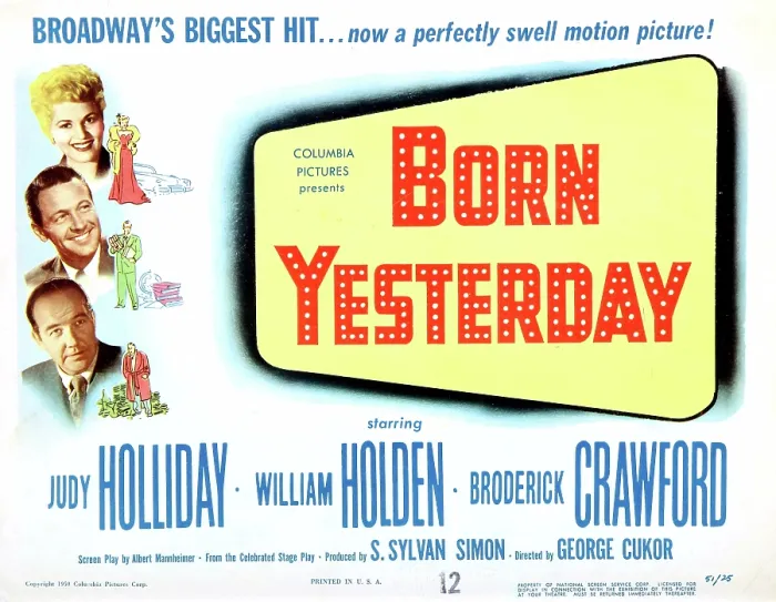Framed Print : BORN YESTERDAY, Broderick Crawford, Judy Holliday, William Holden, 1950 Framed Print : BORN YESTERDAY, Broderick Crawford, Judy Holliday, William Holden, 1950