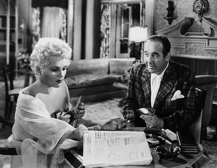 Framed Print : BORN YESTERDAY, Judy Holliday, Broderick Crawford, 1950 Framed Print : BORN YESTERDAY, Judy Holliday, Broderick Crawford, 1950