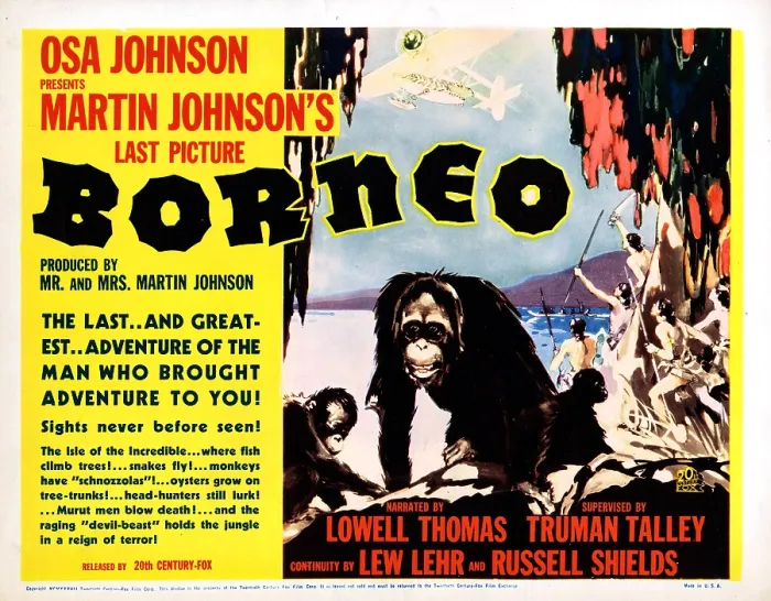Framed Print : BORNEO, 1937, TM and copyright 20th Century Fox Film Corp. All rights reserved / Courtesy: Everett Collection
