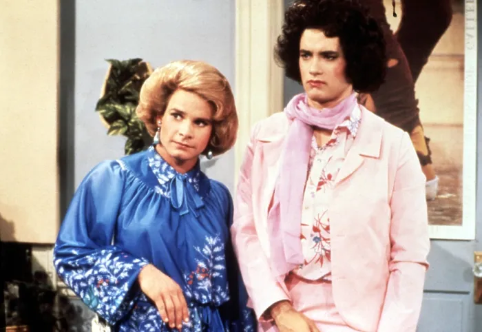 Framed Print : BOSOM BUDDIES, Peter Scolari, Tom Hanks, 1980-1982