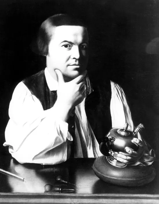 Framed Print : BOSTON: This is Copley's oil on canvas portrait of Paul Revere, done in the period of 1768-1770. 6-16-75. Courtesy: CSU Archives  /  Everett Collection