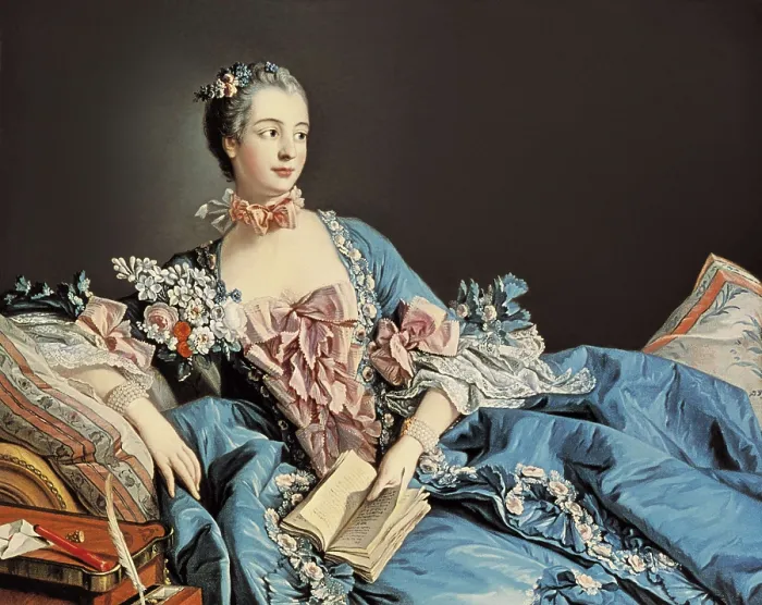 Framed Print : BOUCHER, Franois (1703-1770). Madame de Pompadour. ca. 1750. French school. Rococo art. Oil on canvas. UNITED KINGDOM. SCOTLAND. Edinburgh. National Gallery of Scotland Framed Print : BOUCHER, Franois (1703-1770). Madame de Pompadour. ca. 1750. French school. Rococo art. Oil on canvas. UNITED KINGDOM. SCOTLAND. Edinburgh. National Gallery of Scotland