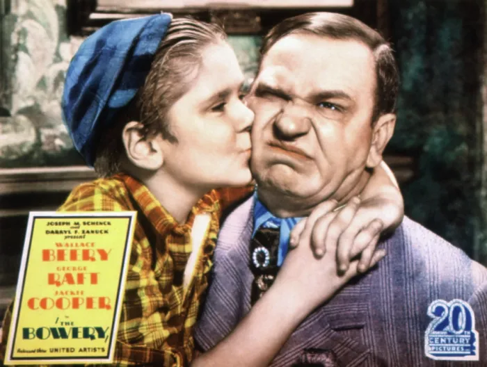 Framed Print : THE BOWERY, Jackie Cooper, Wallace Beery, 1933, TM and copyright 20th Century Fox Film Corp. All rights reserved  /  Courtesy: Everett Collection