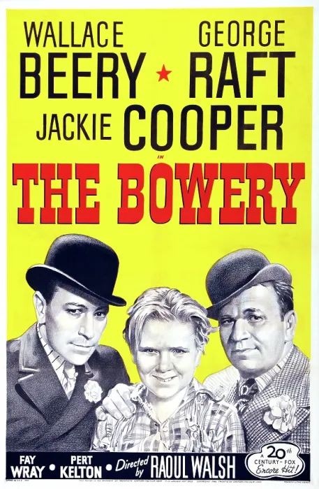 Framed Print : THE BOWERY, US poster art, from left: George Raft, Jackie Cooper, Wallace Beery, 1933. TM & copyright 20th Century Fox Film Corp. All rights reserved / courtesy Everett Collection