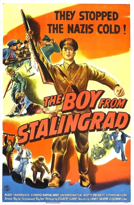 Framed Print : THE BOY FROM STALINGRAD, US poster, Bobby Samarzich, 1943 Framed Print : THE BOY FROM STALINGRAD, US poster, Bobby Samarzich, 1943
