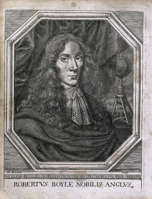 Framed Print : BOYLE, Robert (1627-1691). Portrait of Boyle in an edition of 'Nova experimenta physico-mechanica de VI aeris elastica et eiusdem effectibus'. Geneva (1677). Etching Framed Print : BOYLE, Robert (1627-1691). Portrait of Boyle in an edition of 'Nova experimenta physico-mechanica de VI aeris elastica et eiusdem effectibus'. Geneva (1677). Etching