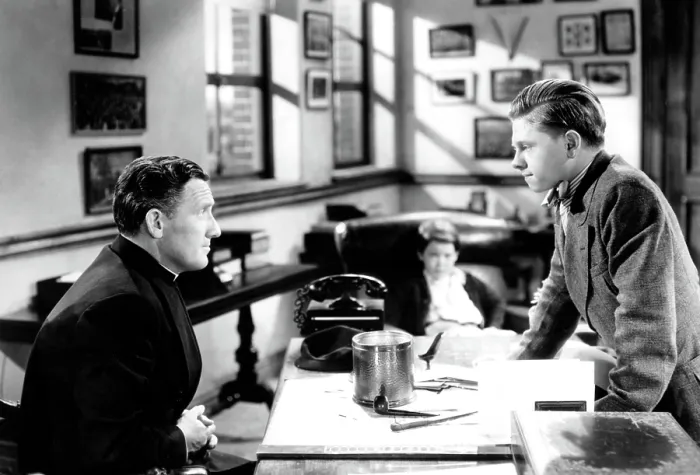 Framed Print : BOYS TOWN, Spencer Tracy, Mickey Rooney, 1938 Framed Print : BOYS TOWN, Spencer Tracy, Mickey Rooney, 1938