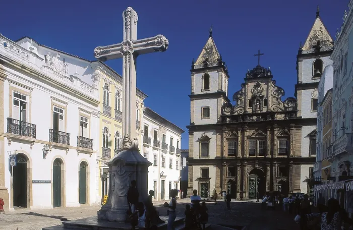 Framed Print : BRAZIL. Salvador. Church of Sao Francisco. Colonial baroque. Architecture. - J. Bedmar / Iberfoto / Everett Collection (246784)**US SALES ONLY** Framed Print : BRAZIL. Salvador. Church of Sao Francisco. Colonial baroque. Architecture. - J. Bedmar / Iberfoto / Everett Collection (246784)**US SALES ONLY**