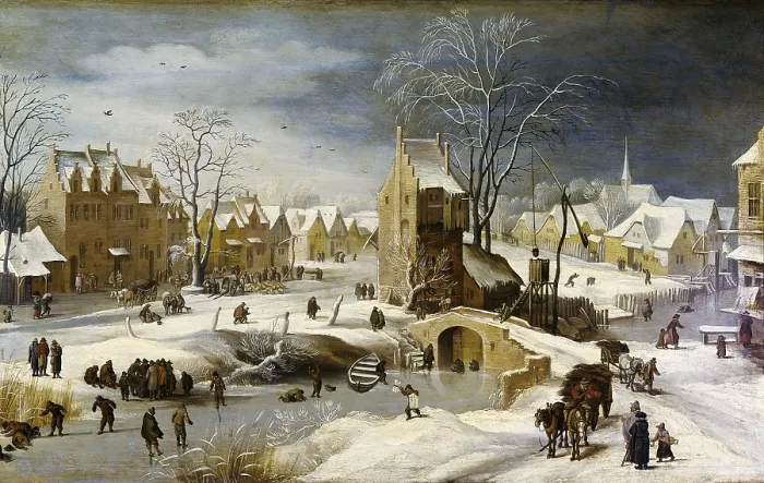Framed Print : Breugel, Pieter, II, The Younger, called 'Hell Bruegel' (1564-1638). Winter Scene with Ice Skaters and Birds. Flemish art. Painting. SPAIN. Madrid. Prado Museum Framed Print : Breugel, Pieter, II, The Younger, called 'Hell Bruegel' (1564-1638). Winter Scene with Ice Skaters and Birds. Flemish art. Painting. SPAIN. Madrid. Prado Museum