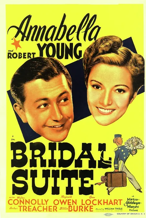 Framed Print : BRIDAL SUITE, US poster art, from left: Robert Young, Annabella, 1939