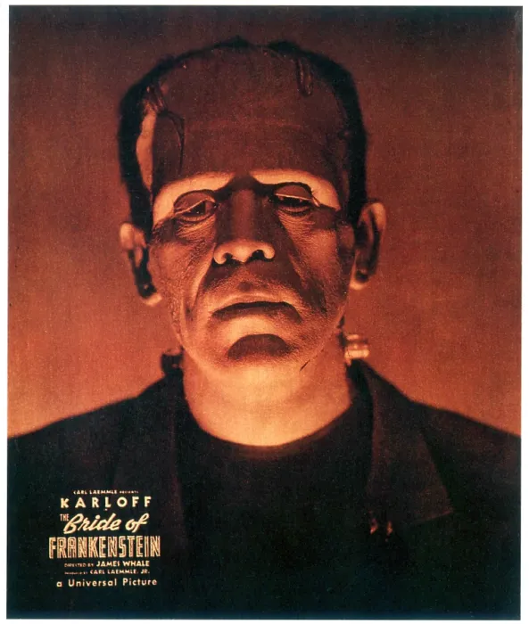 Framed Print : BRIDE OF FRANKENSTEIN, Boris Karloff, 1935