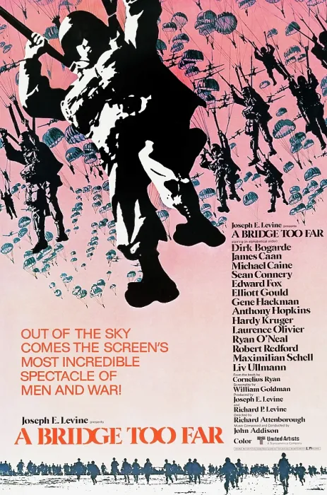 Framed Print : A BRIDGE TOO FAR, poster art, 1977