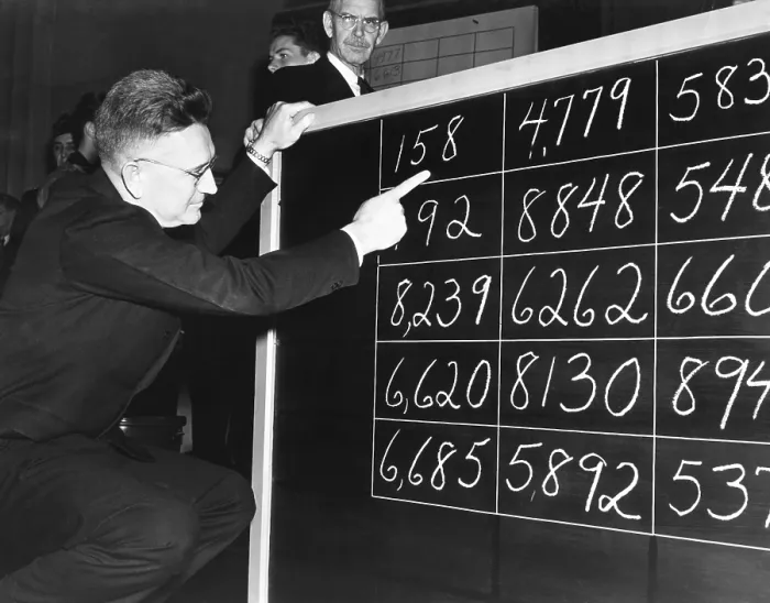 Framed Print : Brig. Gen. Lewis B. Hershey calling the first 15 numbers called in draft lottery. The World War II era draft began on Oct Framed Print : Brig. Gen. Lewis B. Hershey calling the first 15 numbers called in draft lottery. The World War II era draft began on Oct