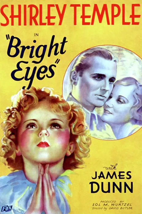 Framed Print : BRIGHT EYES, Shirley Temple, James Dunn, Judith Allen, 1934 TM and Copyright (c) 20th Century Fox Film Corp. All rights reserved. Courtesy: Everett Collection