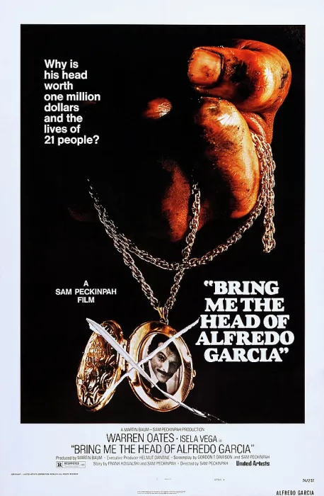 Framed Print : BRING ME THE HEAD OF ALFREDO GARCIA, Warren Oates, poster art, 1974 Framed Print : BRING ME THE HEAD OF ALFREDO GARCIA, Warren Oates, poster art, 1974