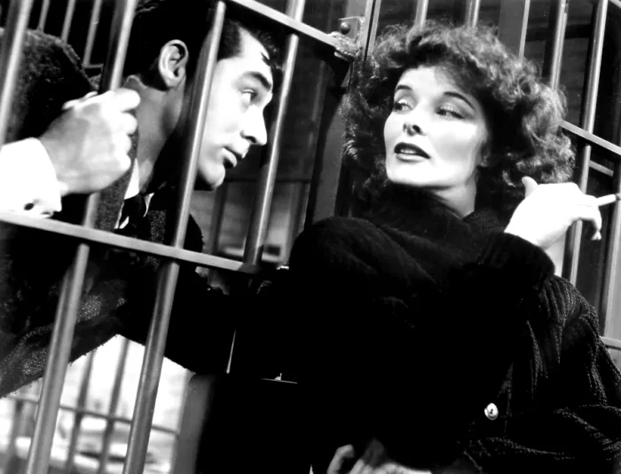 Framed Print : BRINGING UP BABY, Cary Grant, Katharine Hepburn, 1938