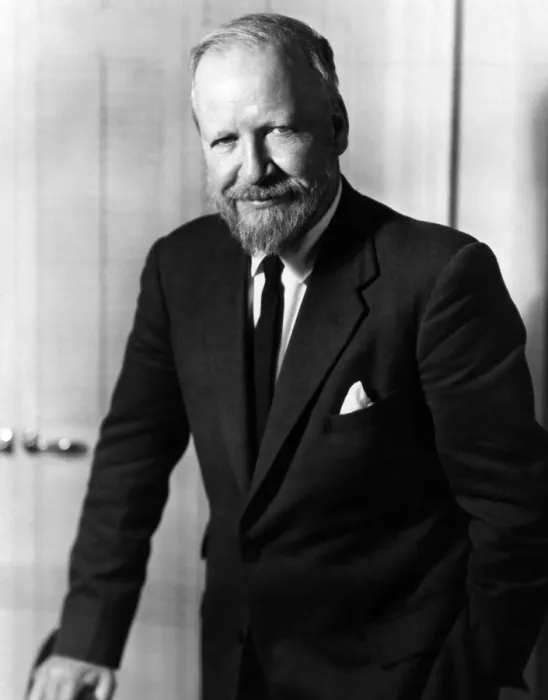Framed Print : British Author Willian Golding. ca 1960s. Courtesy: CSU Archives / Everett Collection