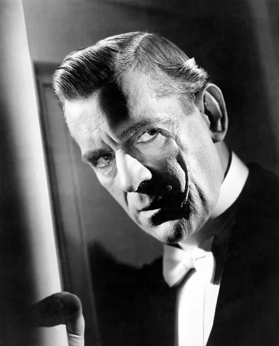 Framed Print : BRITISH INTELLIGENCE, Boris Karloff, 1940