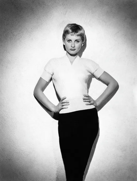 Framed Print : British starlet Jill Ireland, 1955