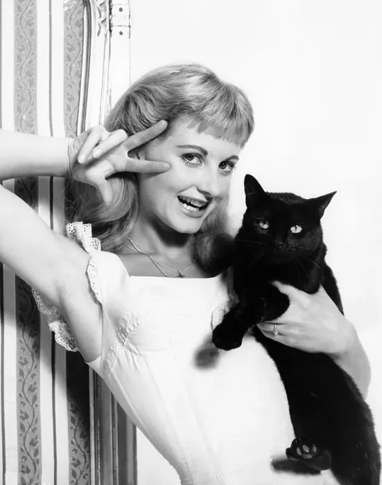 Framed Print : British starlet Jill Ireland, 1956