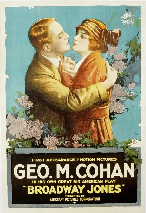 Framed Print : BROADWAY JONES, George M. Cohan, Marguerite Snow, 1917