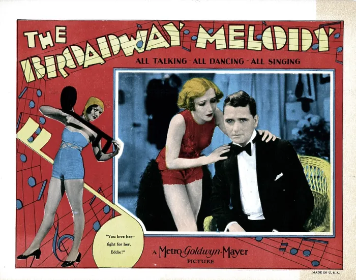 Framed Print : THE BROADWAY MELODY, inset, from left, Bessie Love, Charles King, 1929