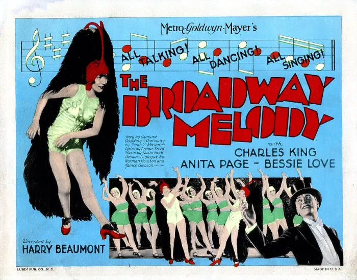 Framed Print : THE BROADWAY MELODY, left and right, Bessie Love, Charles King, 1929