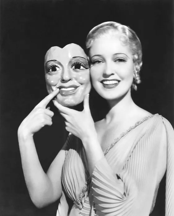Framed Print : BROADWAY SERENADE, Jeanette MacDonald, holding mask by Jack Dawn, 1939