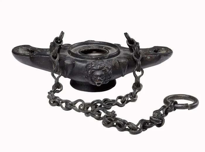 Framed Print : Bronze lantern (1st-3rd c.). Roman art. Early Empire. SPAIN. Madrid. National Museum of Archaeology. AISA / Everett Collection**US SALES ONLY**