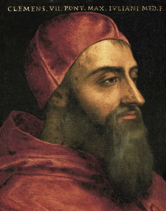 Framed Print : BRONZINO, Agnolo di Cosimo di Mariano, also called Il (1502-1572). Pope Clement VII. 16th c. Mannerism art. Oil on canvas. ITALY. Florence. Galleria degli Uffizi (Uffizi Gallery) Framed Print : BRONZINO, Agnolo di Cosimo di Mariano, also called Il (1502-1572). Pope Clement VII. 16th c. Mannerism art. Oil on canvas. ITALY. Florence. Galleria degli Uffizi (Uffizi Gallery)