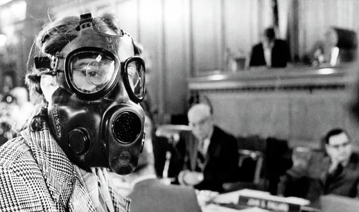 Framed Print : Bruce Cline protesting at an Air Pollutant hearing, City Hall, Cleveland, Ohio, January 20, 1970. Courtesy: CSU Archives / Everett Collection Framed Print : Bruce Cline protesting at an Air Pollutant hearing, City Hall, Cleveland, Ohio, January 20, 1970. Courtesy: CSU Archives / Everett Collection