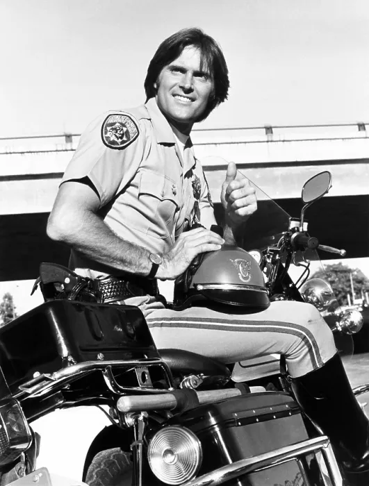 Framed Print : Bruce Jenner stared as officer Steve McLeish