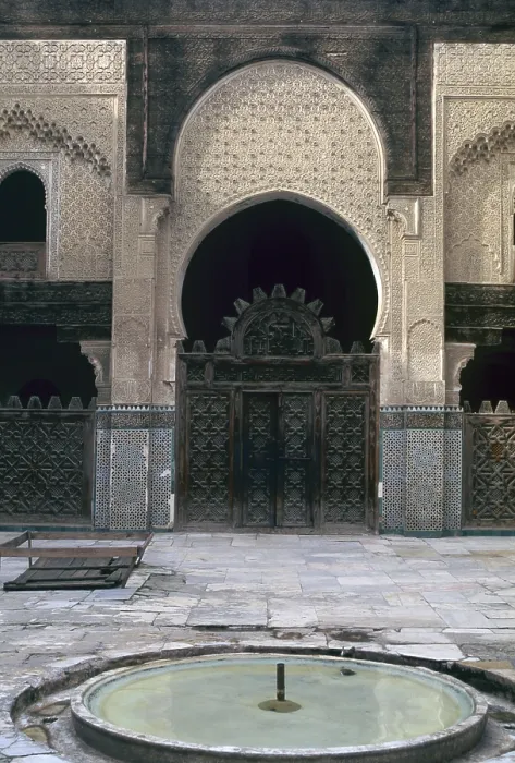 Framed Print : Bu Inaniyya Madrasa, c. 1350-1355, 14th Century, mixed technique - Whole artwork view