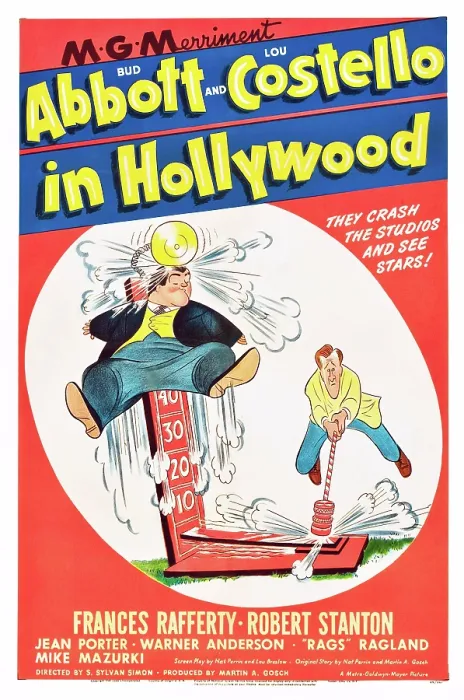 Framed Print : BUD ABBOTT AND LOU COSTELLO IN HOLLYWOOD, Lou Costello, Bud Abbott, 1945
