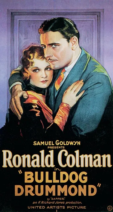 Framed Print : BULLDOG DRUMMOND, Joan Bennett, Ronald Colman, 1929