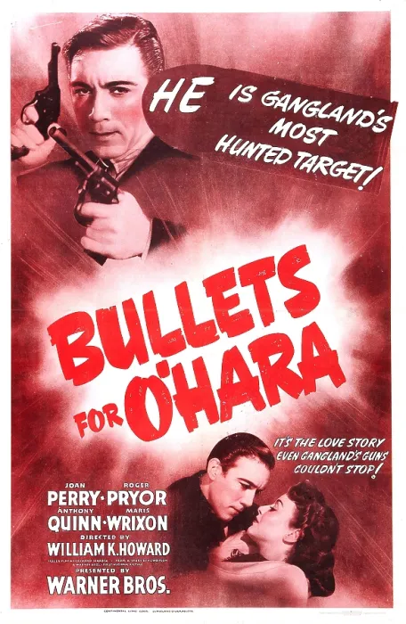 Framed Print : BULLETS FOR O'HARA, US poster, top left: Anthony Quinn, bottom from left: Anthony Quinn, Joan Perry, 1941 Framed Print : BULLETS FOR O'HARA, US poster, top left: Anthony Quinn, bottom from left: Anthony Quinn, Joan Perry, 1941