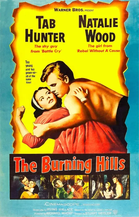 Framed Print : THE BURNING HILLS, l-r: Natalie Wood, Tab Hunter, 1956 Framed Print : THE BURNING HILLS, l-r: Natalie Wood, Tab Hunter, 1956