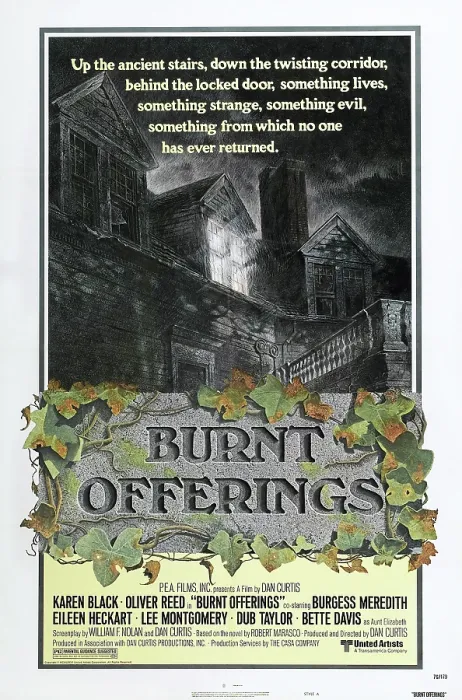 Framed Print : BURNT OFFERINGS, US poster, 1976