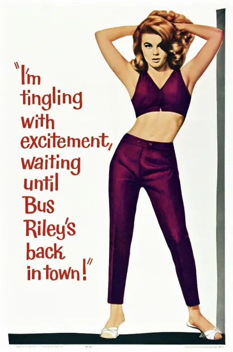 Framed Print : BUS RILEY'S BACK IN TOWN, US poster art, Ann-Margret, 1965 Framed Print : BUS RILEY'S BACK IN TOWN, US poster art, Ann-Margret, 1965