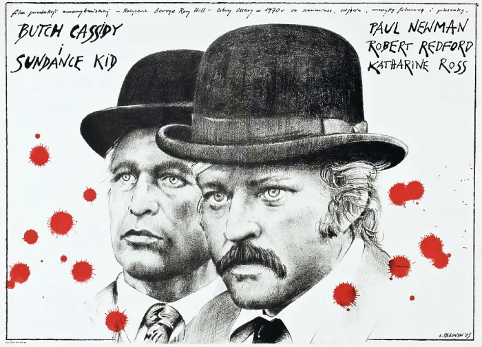 Framed Print : BUTCH CASSIDY AND THE SUNDANCE KID, Polish poster, from left: Paul Newman, Robert Redford, 1969, TM and Copyright 20th Century Fox Film Corp Framed Print : BUTCH CASSIDY AND THE SUNDANCE KID, Polish poster, from left: Paul Newman, Robert Redford, 1969, TM and Copyright 20th Century Fox Film Corp