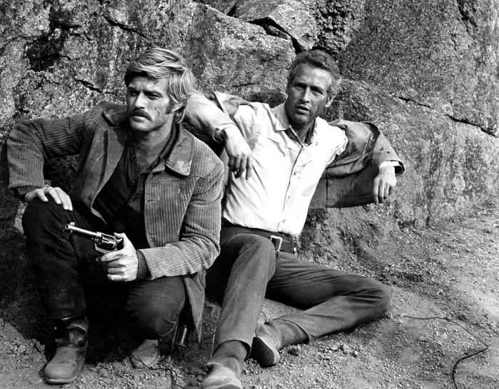 Framed Print : BUTCH CASSIDY AND THE SUNDANCE KID, Robert Redford, Paul Newman, 1969. TM and Copyright (c) 20th Century Fox Film Corp. All rights reserved. Courtesy: Everett Collection Framed Print : BUTCH CASSIDY AND THE SUNDANCE KID, Robert Redford, Paul Newman, 1969. TM and Copyright (c) 20th Century Fox Film Corp. All rights reserved. Courtesy: Everett Collection