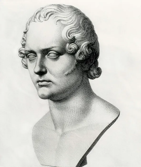 Framed Print : Byron, George Gordon Byron, 6th Baron, called 'Lord Byron' (1788-1824). Etching. AISA / Everett Collection**US SALES ONLY** Framed Print : Byron, George Gordon Byron, 6th Baron, called 'Lord Byron' (1788-1824). Etching. AISA / Everett Collection**US SALES ONLY**