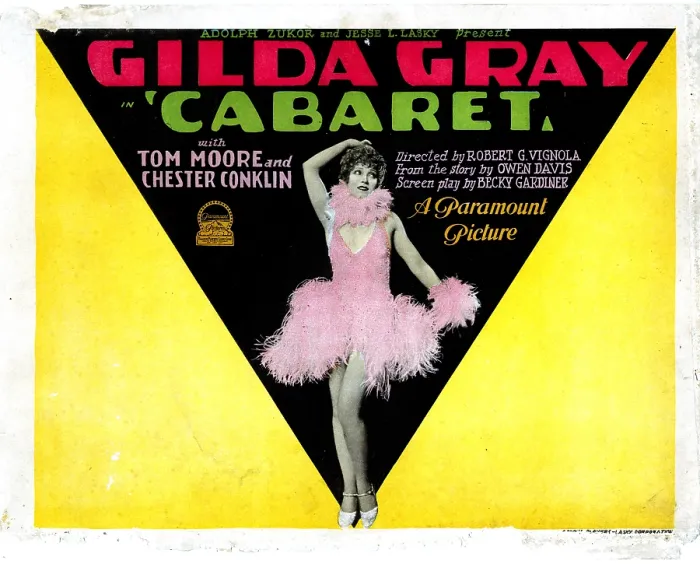 Framed Print : CABARET, Gilda Gray, 1927