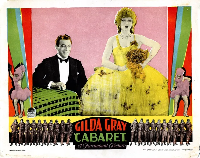 Framed Print : CABARET, from left, Tom Moore, Gilda Gray, 1927