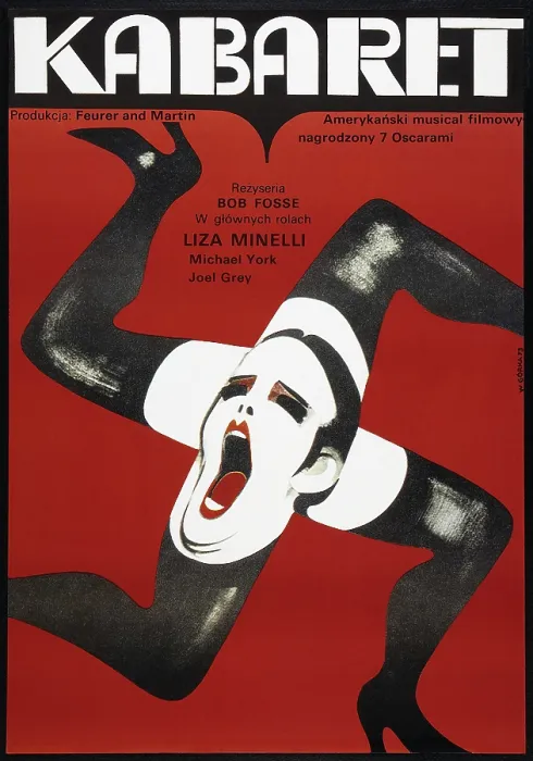 Framed Print : CABARET, Polish poster, Liza Minelli, 1972