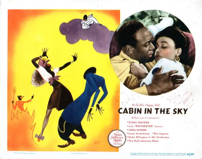 Framed Print : CABIN IN THE SKY, US lobbycard, Eddie (Rochester) Anderson, Lena Horne, 1943 Framed Print : CABIN IN THE SKY, US lobbycard, Eddie (Rochester) Anderson, Lena Horne, 1943
